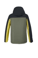 Killtec Winterjacke Kow 370 mit Kapuze und Schneefang (wind- und wasserdicht, atmungsaktiv, PFC-frei) schwarz Kinder